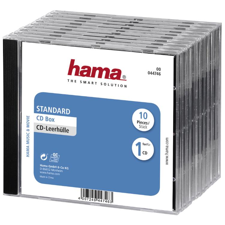 CD/DVD - 10 stuks - Hama