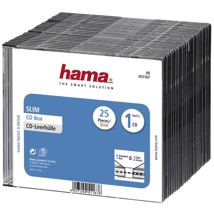 CD/DVD - 25 stuks - Hama