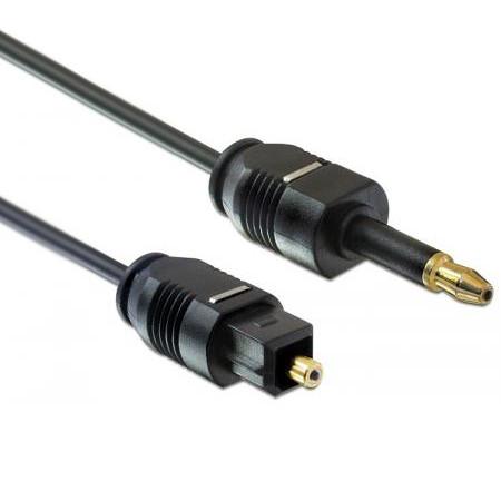 Optische audio kabel - Toslink naar mini Toslink - Delock