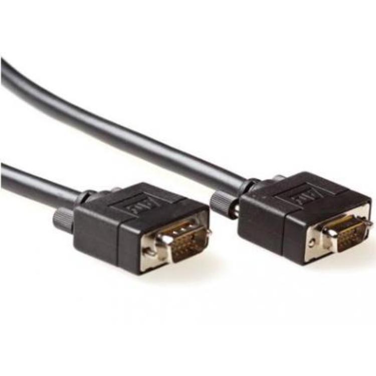 Image of VGA kabel - 7 meter - 15 polig aangesloten VGA - ACT