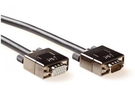 Image of Advanced Cable Technology AK9323 3m VGA (D-Sub) VGA (D-Sub) Zwart VGA kabel