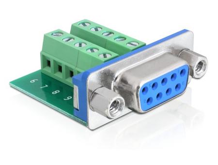 Terminalblock - 9 pin VGA poort Adapter