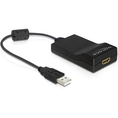 Image of DeLOCK USB 2.0 - HDMI M/F