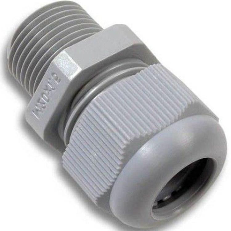 Image of M20 Cable Glands grey, RAL7035 - Techtube Pro