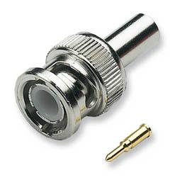 Image of BNC Crimp Plug, straight RG179, 75 Ohm - Techtube Pro
