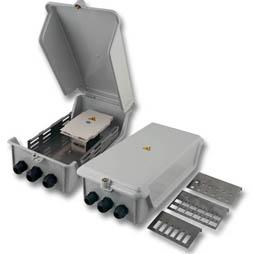 Image of Splice box housing set IP54 with w.r of accessories - Techtube Pro