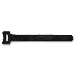 Image of Velcro-Type Cable Tie 125x12 mm,black,PU:10 - Quality4All