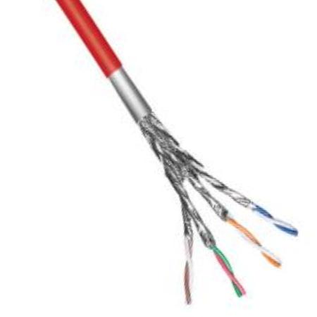 Image of Patch cable UC600 SS27 4P PUR 1000metres, red - Quality4All