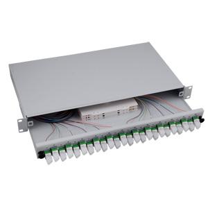 Image of Splicebox E2000©/APC 9/125æ 12 pig. / 12 adapt., - Techtube Pro