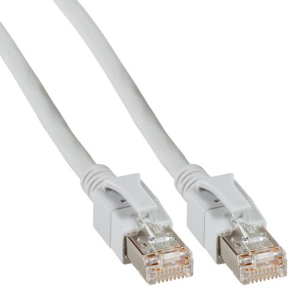 Image of DC LED patch cable Cat.6a, S/FTP, grey, 3.0m - Techtube Pro