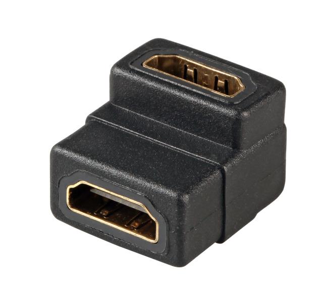 Image of HDMI adapter Type A jack / Type A jack, short-type - Techtube Pro