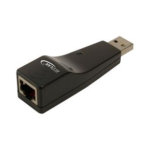 Image of USB to Fast Ethernet USB2.0, RJ45, 10/100Mbps - Techtube Pro