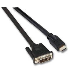 Image of HDMI/DVI-18+1 Monitorkabel St -> St, schwarz, 10m - Techtube Pro