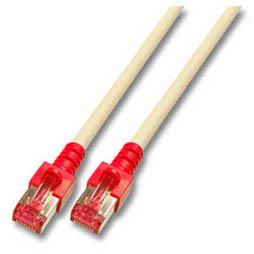 Image of Crossovercable S/FTP, Cat.6 15.0m, red, halogenfree - Techtube Pro