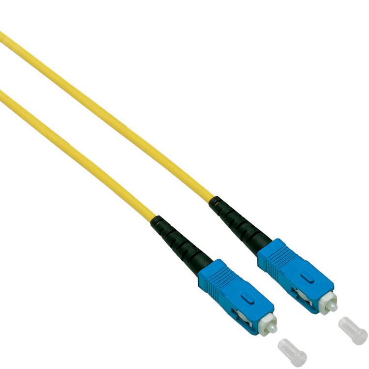 Image of Glasvezel kabel - SC - SC - OS2 - 5 meter - Techtube Pro