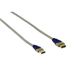 Image of Haiqoe USB 3.0 verlengkabel 3m A Male - A female