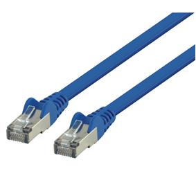 Image of FTP CAT6 platte netwerkkabel 1.00 m blauw - Valueline