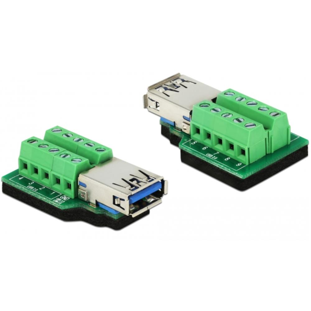 USB 3.0 naar schroefaansluiting adapter - Delock
