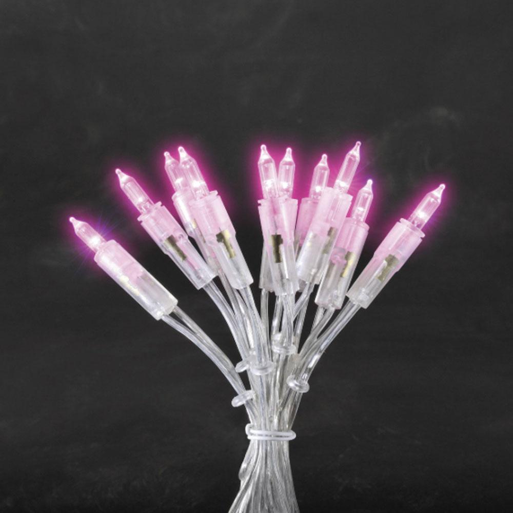 Led Kerstboomverlichting - 35 lampjes - 5.10 meter - roze