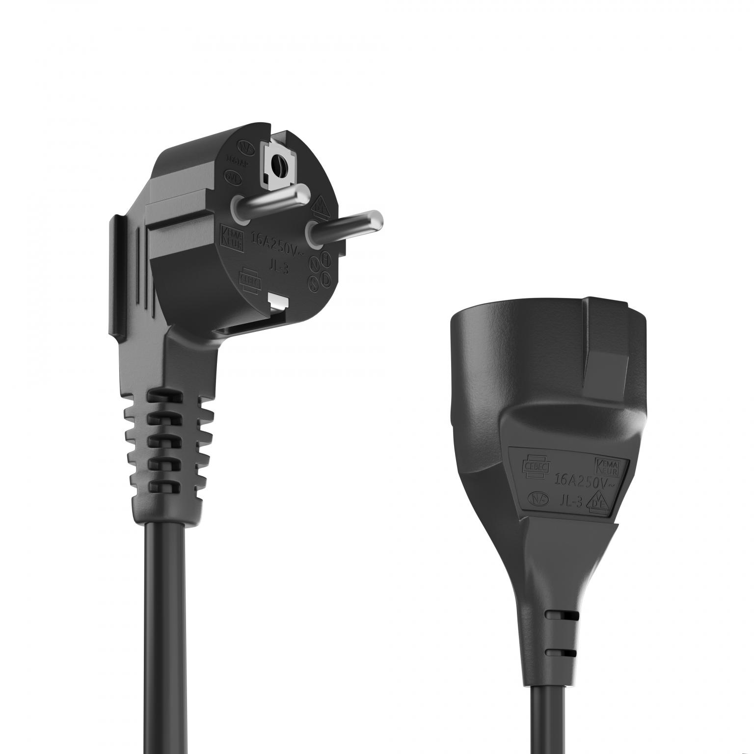 Schuko verlengsnoer - Allteq