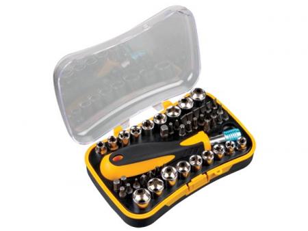 Image of Perel HSET19 Set manual screwdriver/set