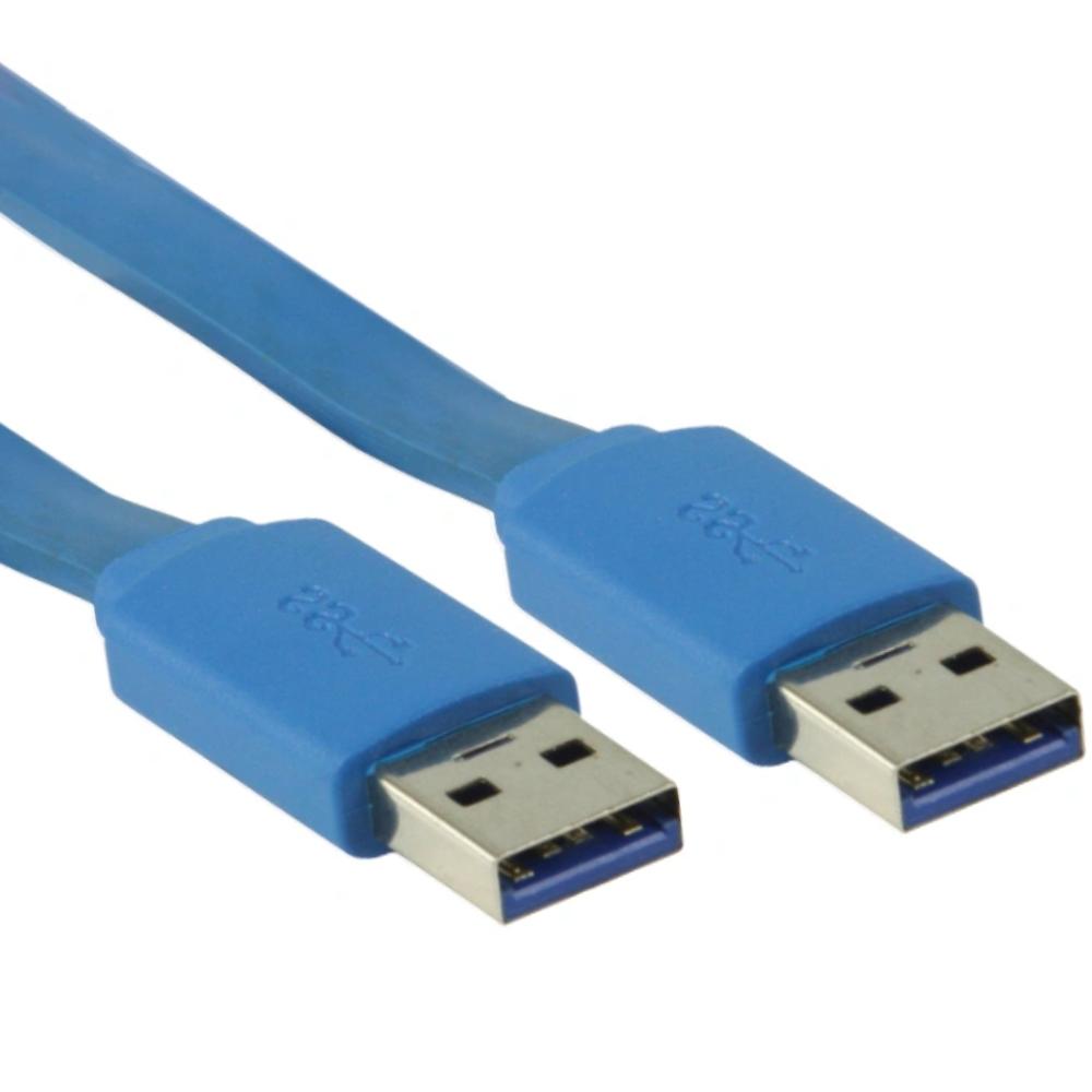 Image of USB 3.0 A kabel - 2 meter - Blauw - Valueline