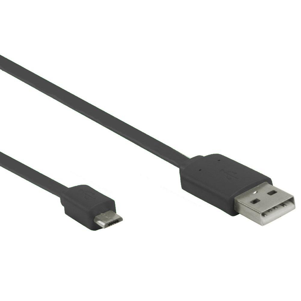 Image of USB 2.0 micro kabel - 1 meter - Zwart - Valueline