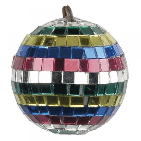 Image of Multicoloured Mirrorball 5 cm - Showtec