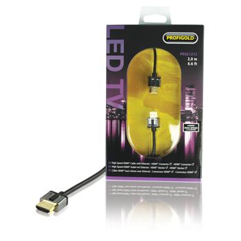 Image of High Speed HDMI Kabel Met Ethernet HDMI-Connector - HDMI-Connector 1.00 M Zwart