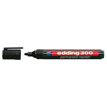 Image of 10x marker 300 zwart - Edding