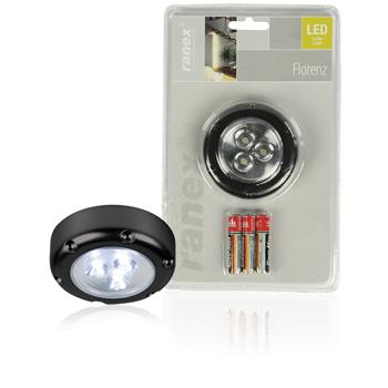 Image of LED Lamp Met Druktoets 3 Zwart