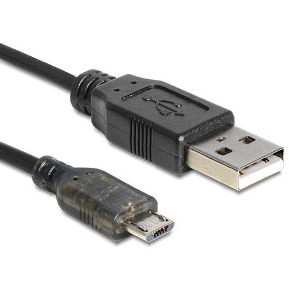 Image of DeLOCK USB 2.0-A - USB micro-B, 1.5m