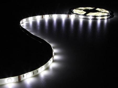 Image of FLEXIBELE LED STRIP - KOUD WIT - 150 LEDs - 5m - 12V - Velleman