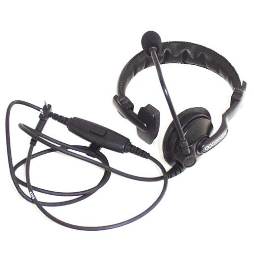 Image of Kenwood® Khs-7a Single Muff Headset With Boom Mic, Ptt