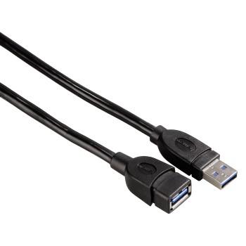 Image of Hama Usb 3.0 Verlengkabel A-A 1.8M Ve=6