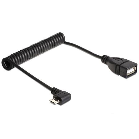 MICRO USB B NAAR USB 2.0 A - USB OTG KABEL - Delock