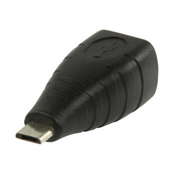 Image of USB 2.0 USB B female - USB micro B male adapter - Valueline