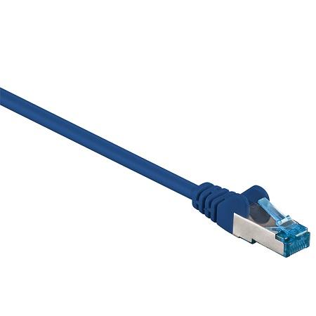 S/FTP kabel - 0.25 meter - Blauw - Goobay