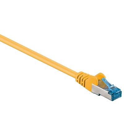 Image of S-FTP Kabel - 0.5 meter - Geel - Goobay