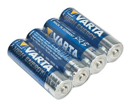 Image of Alkaline Batterij AA 1.5 V High Energy 4-Shrink Pack