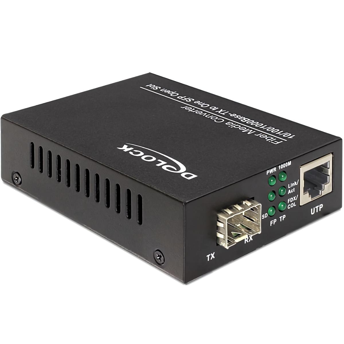 SFP glasvezel converter - Multimode / Singlemode - Delock