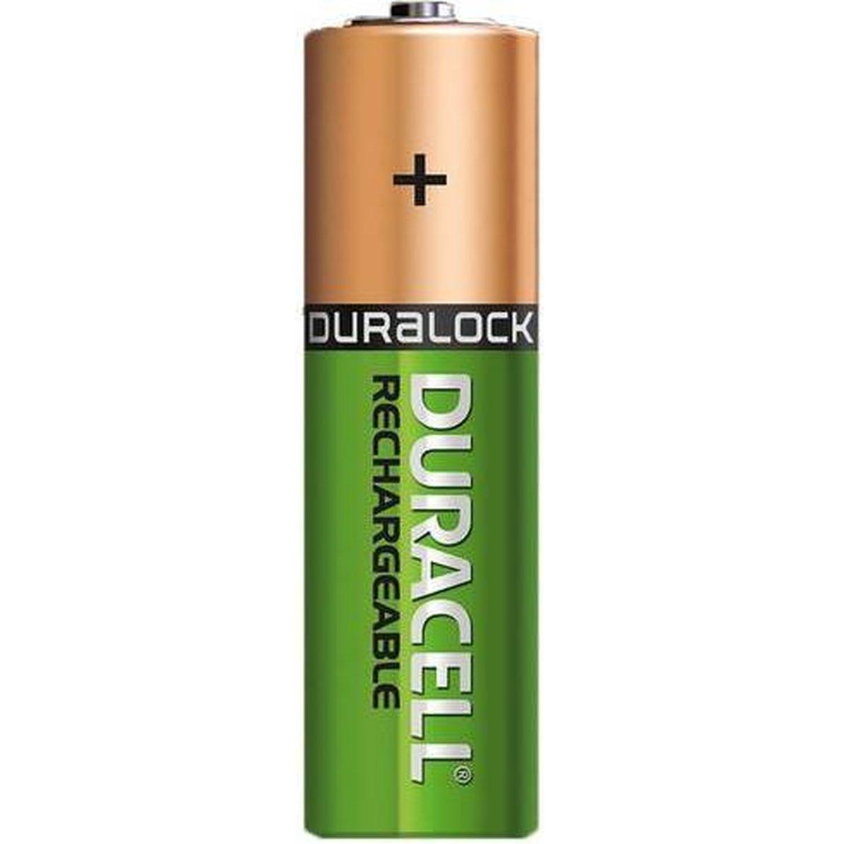 Image of 4 x AA Duracell oplaadbaar - Ultra - Stays Charged - 2500mAh