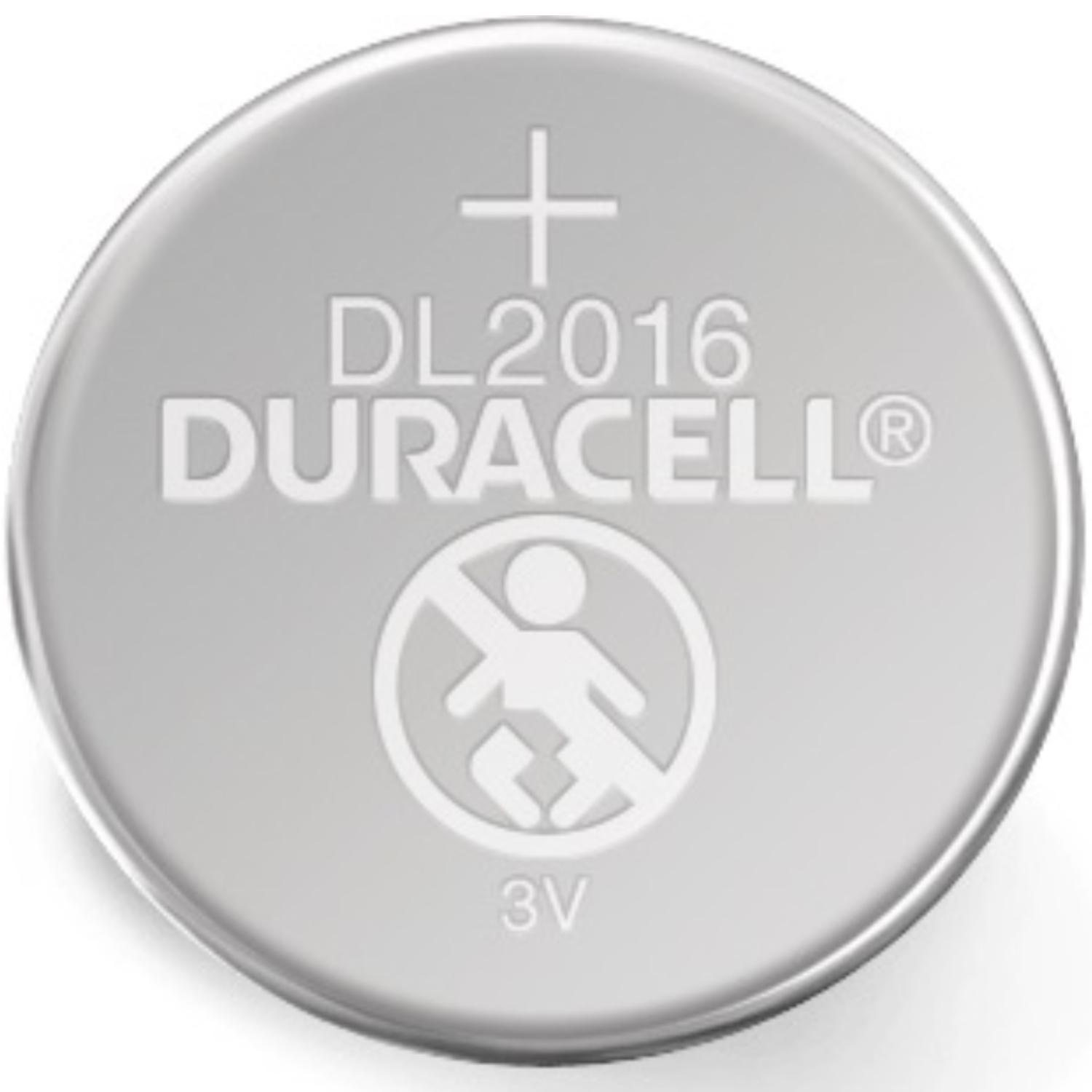 Knoopcel batterij - CR2016 - Duracell