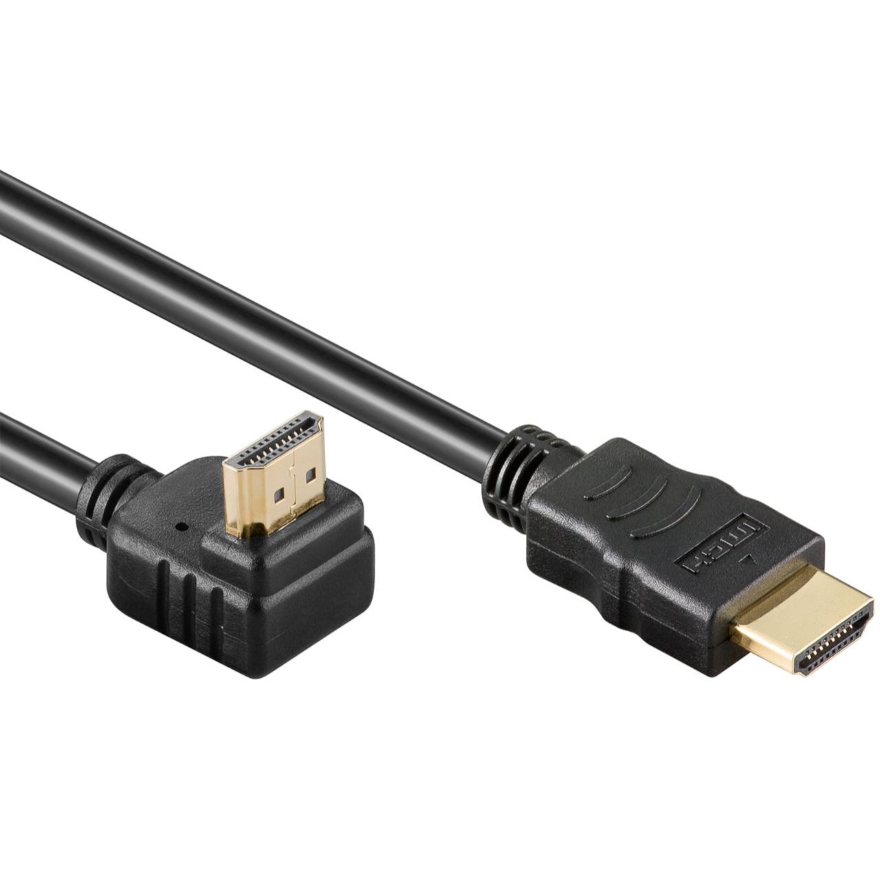 Image of HDMI haaks naar boven - 10 meter - Valueline
