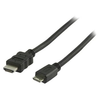 Image of High Speed HDMI-kabel met ethernet HDMI-connector - HDMI mini-connecto