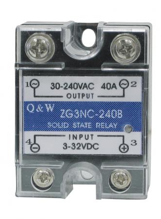 Image of Solid State Relais Eingang 3 - 32 V DC Ausgang 30 - 240 V AC 40 A - Dy