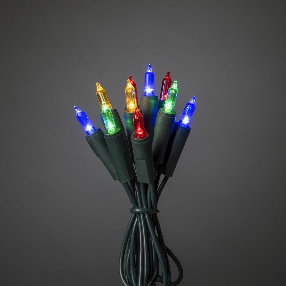 Led Kerstboomverlichting - 10 lampjes - 1.35 meter - multicolor