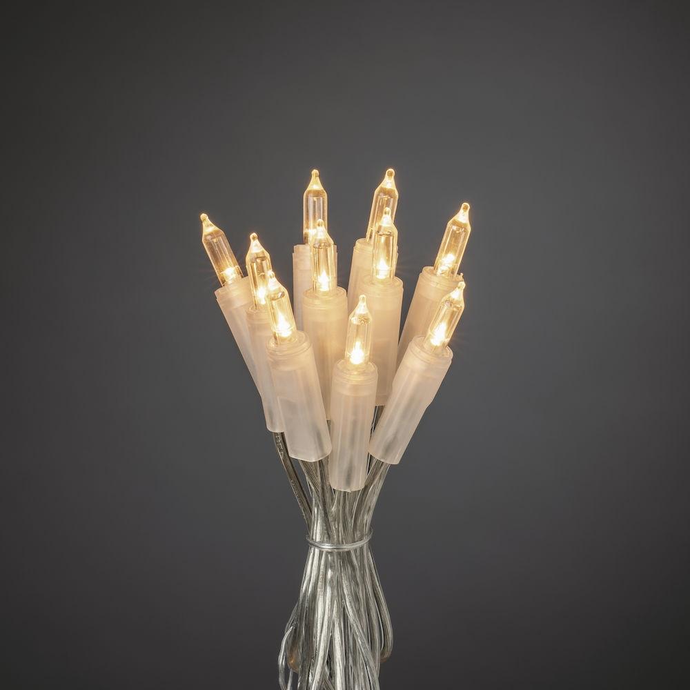 Kerstboomverlichting - led kerstverlichting binnen - 100 lampjes - 14.85 meter - warm wit