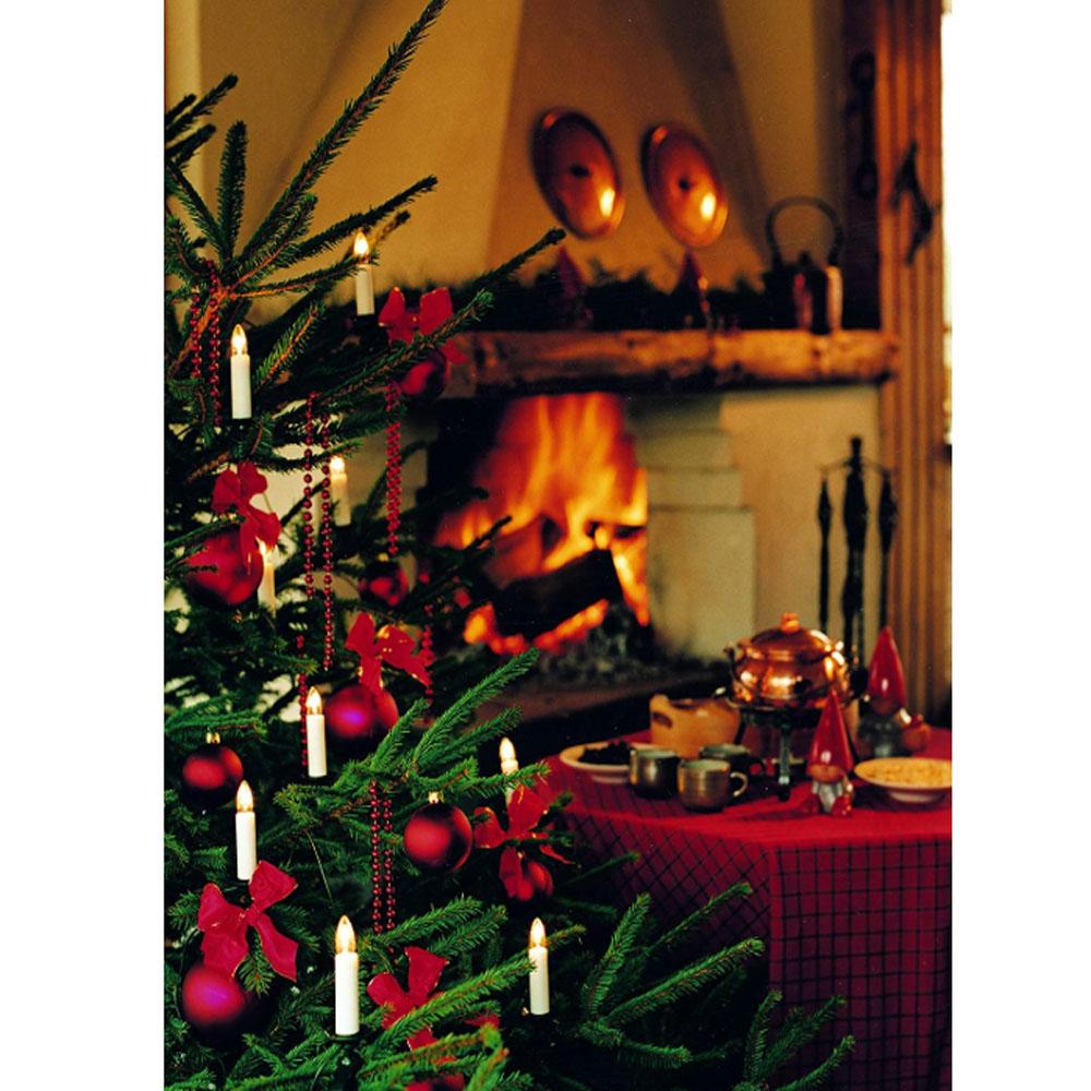 Kerstboomverlichting - Kaars - Lichtkleur: Warm Wit, Type: Gloeilamp ...