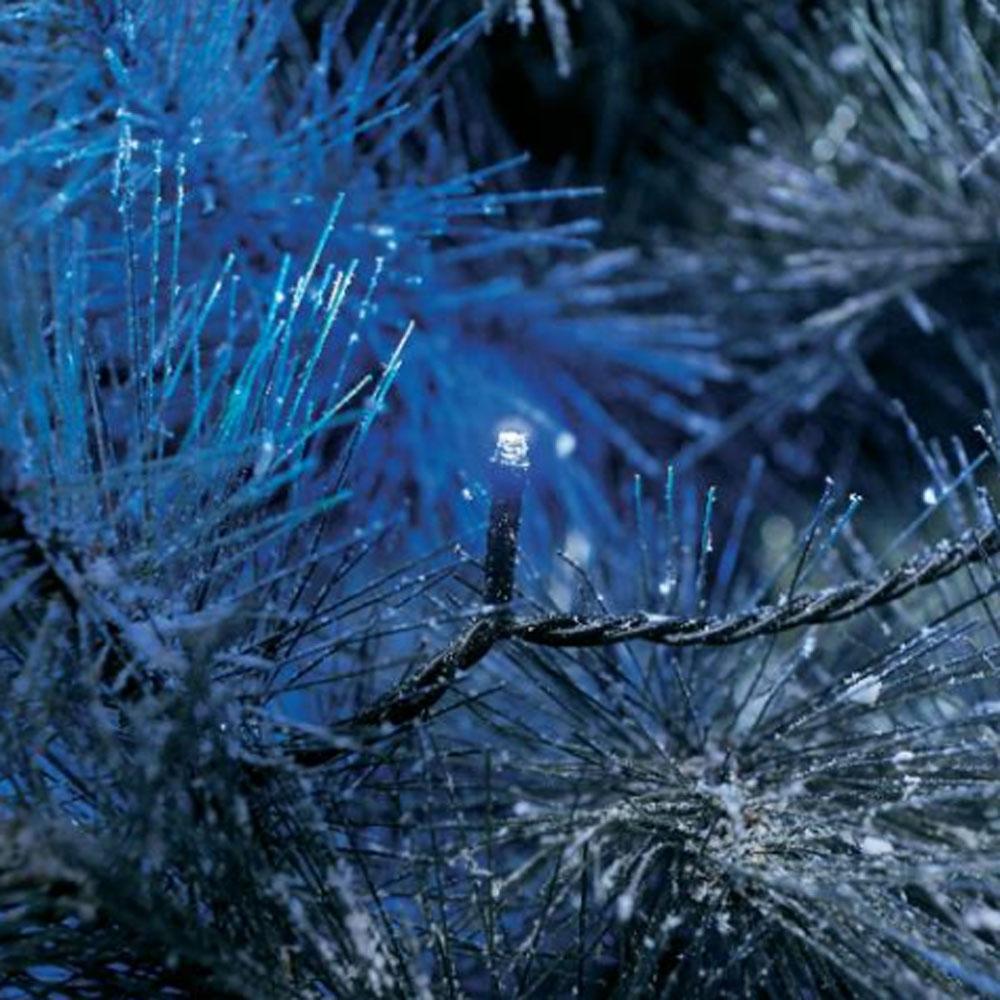 Kerstboomverlichting - led kerstverlichting buiten en binnen - 40 lampjes - 6.24 meter - blauw
